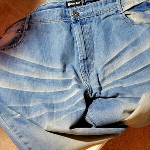 Big & Tall Men Acid Wash Jeans